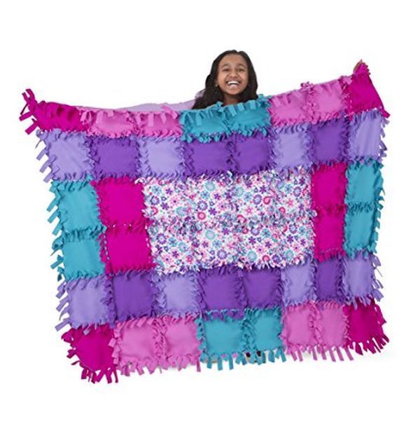 Комплект крафт-комплекта из флисового одеяла