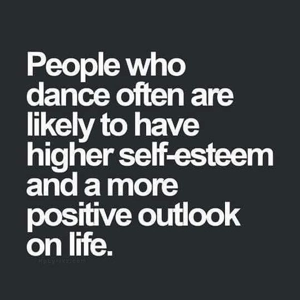 Люди, которые часто танцуют, могут иметь более высокую самооценку ...