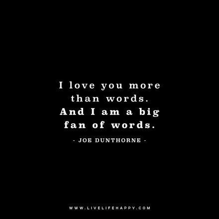 Cool Deep Я люблю тебя больше, чем сама жизнь Цитаты