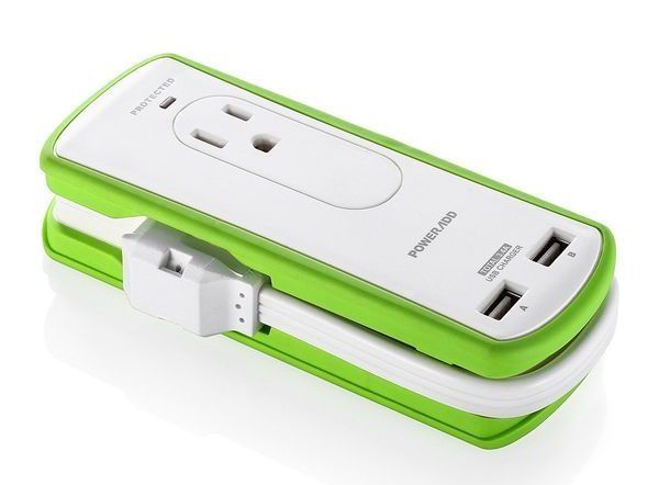 Poweradd 2Outlet Портативный сетевой фильтр