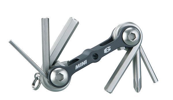 Topeak Mini 6 Folding Tool 2.6x 1.1x0.7Inch