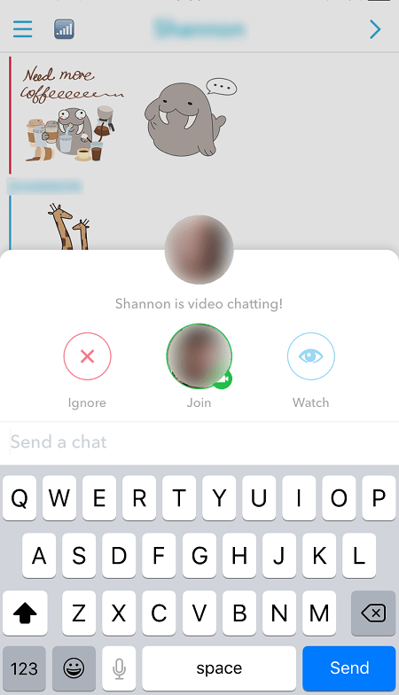 Snapchat присоединиться смотреть