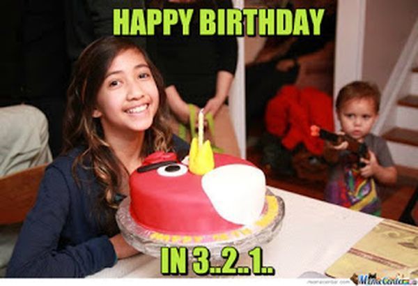 Веселые идеи с днем ​​рождения мем