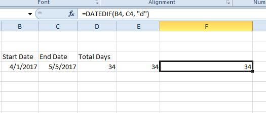 Excel даты3