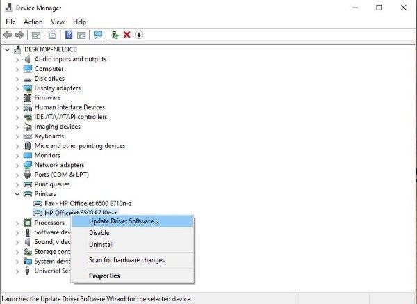Как устранить неполадки, связанные с отключением принтера в Windows 10-3