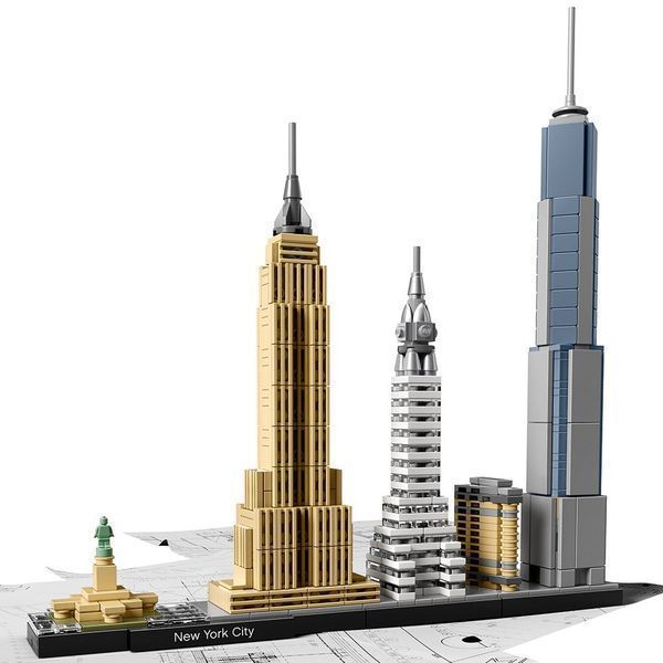 Архитектура LEGO Нью-Йорк 21028 Skyline Коллекция
