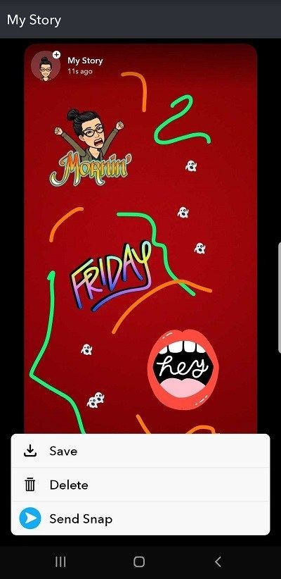 Snapchat Как автоматически сохранять истории