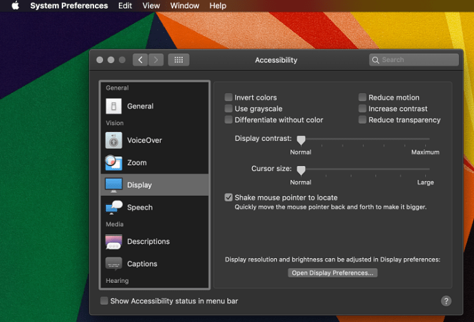 изменить оттенок, насыщенность, контраст на вашем ноутбуке's display