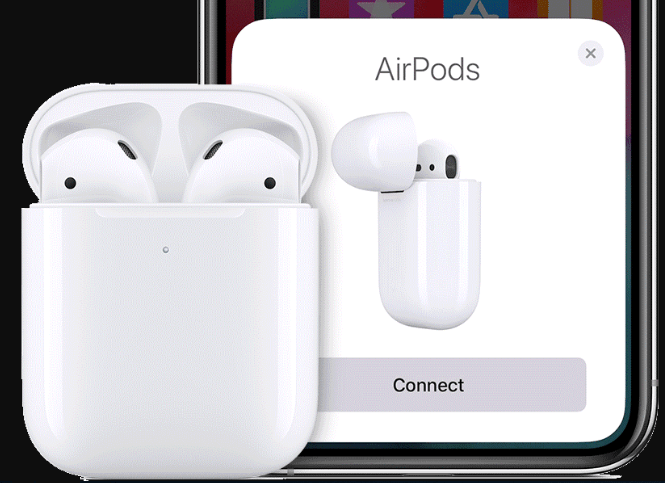 Как просмотреть батарею AirPods