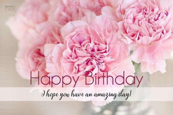 Праздничные С Днем Рождения Цветочные Изображения для Ее 4