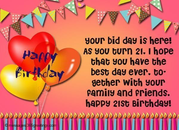 Лучшие идеи счастливого 21-го дня рождения изображения для нее 2