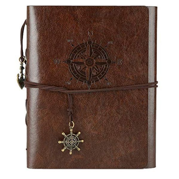 Кожаная книга памяти 60 страниц