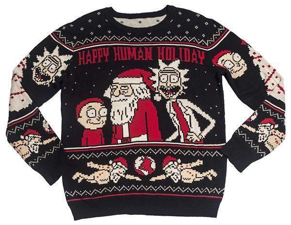 Рик и Морти свитер рождественский подарок 3