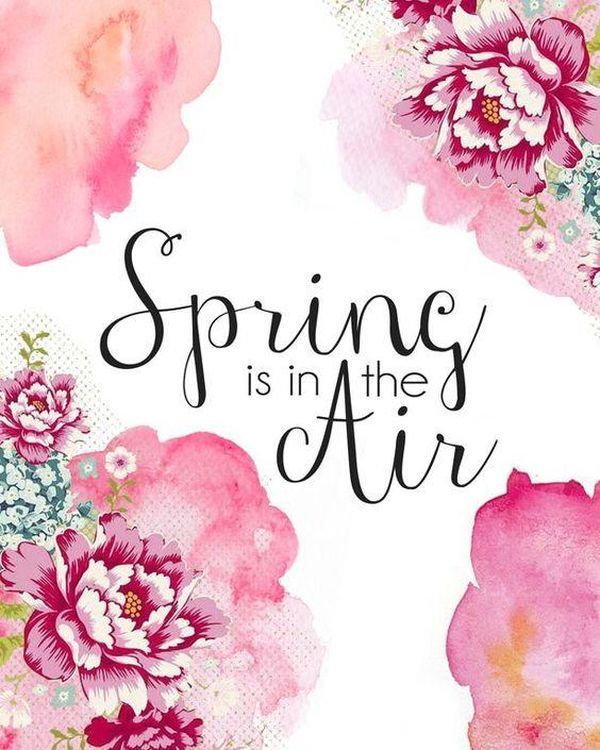 Весна в воздухе
