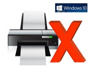 исправить проблемы с драйвером принтера Windows 10