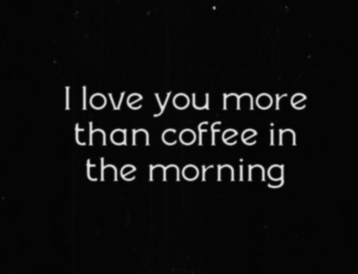 Касаясь Gif с I Love You Больше Примечание