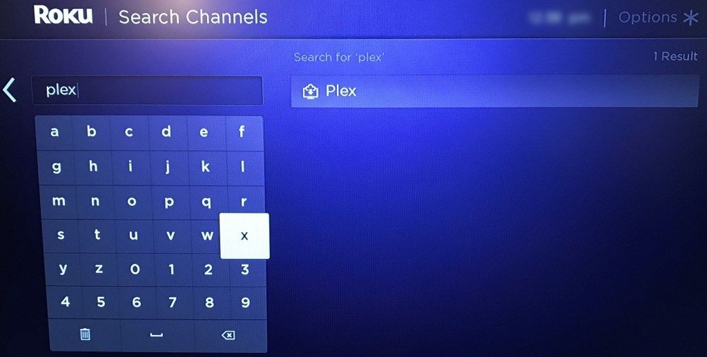 Поиск Plex