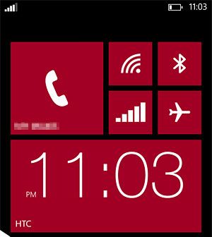 Начальный экран Windows Phone 8