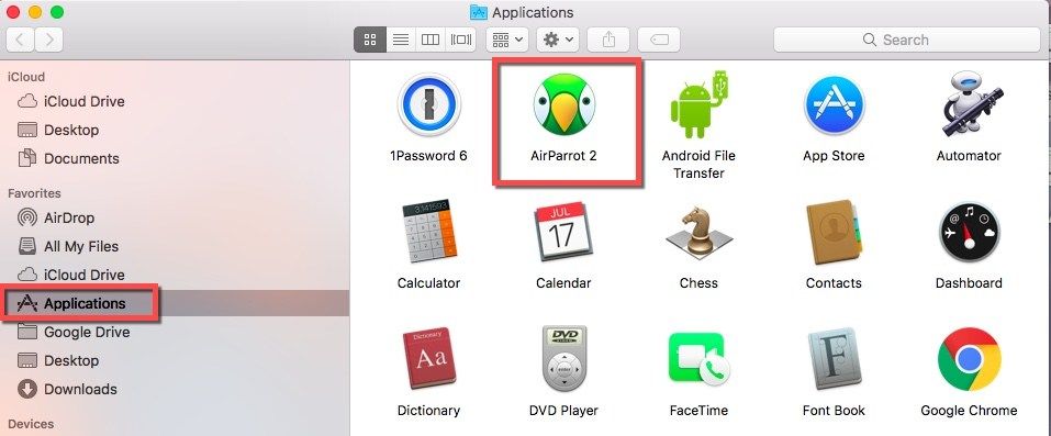 AirParrot 2 App Mac