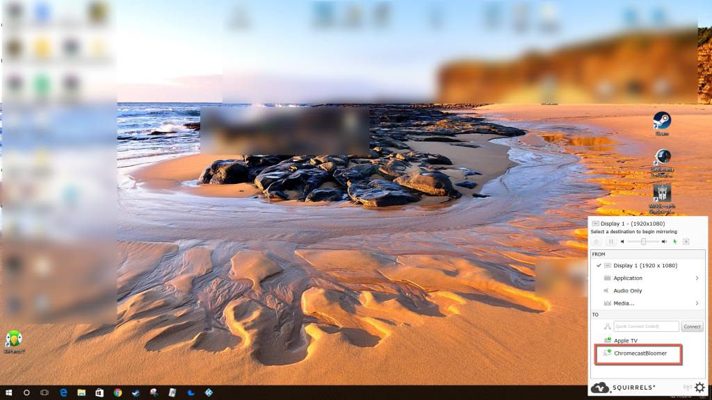 AirParrot Windows Chromecast