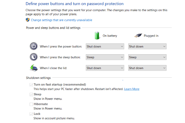 Как закрыть Windows при закрытии крышки ноутбука 2