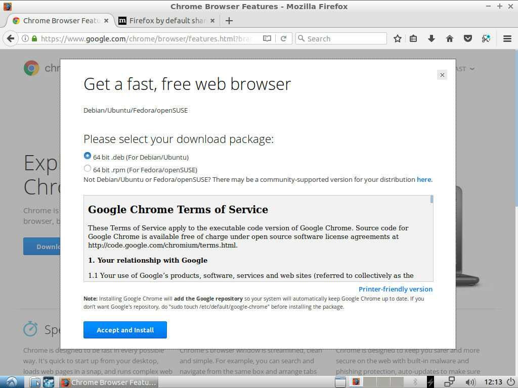 Скачать Chrome для Linux