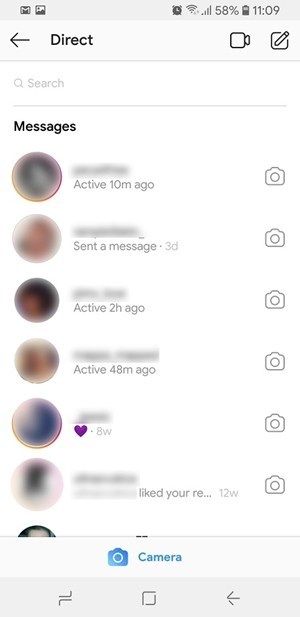 Instagram дм