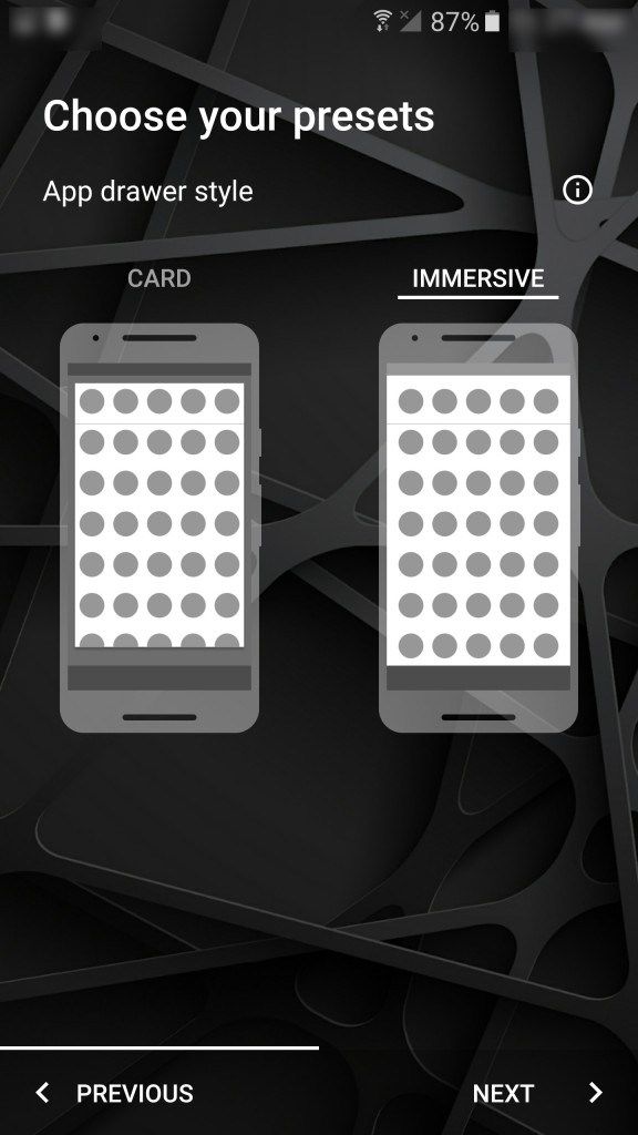 Нова приложение рисовать стиль