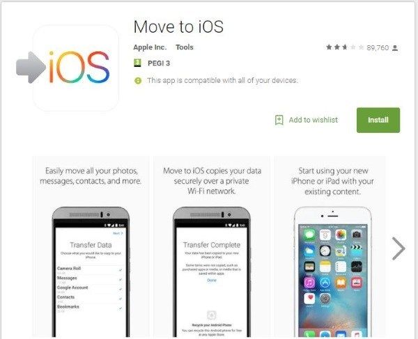 Как перенести ваши контакты с Android на iPhone-2