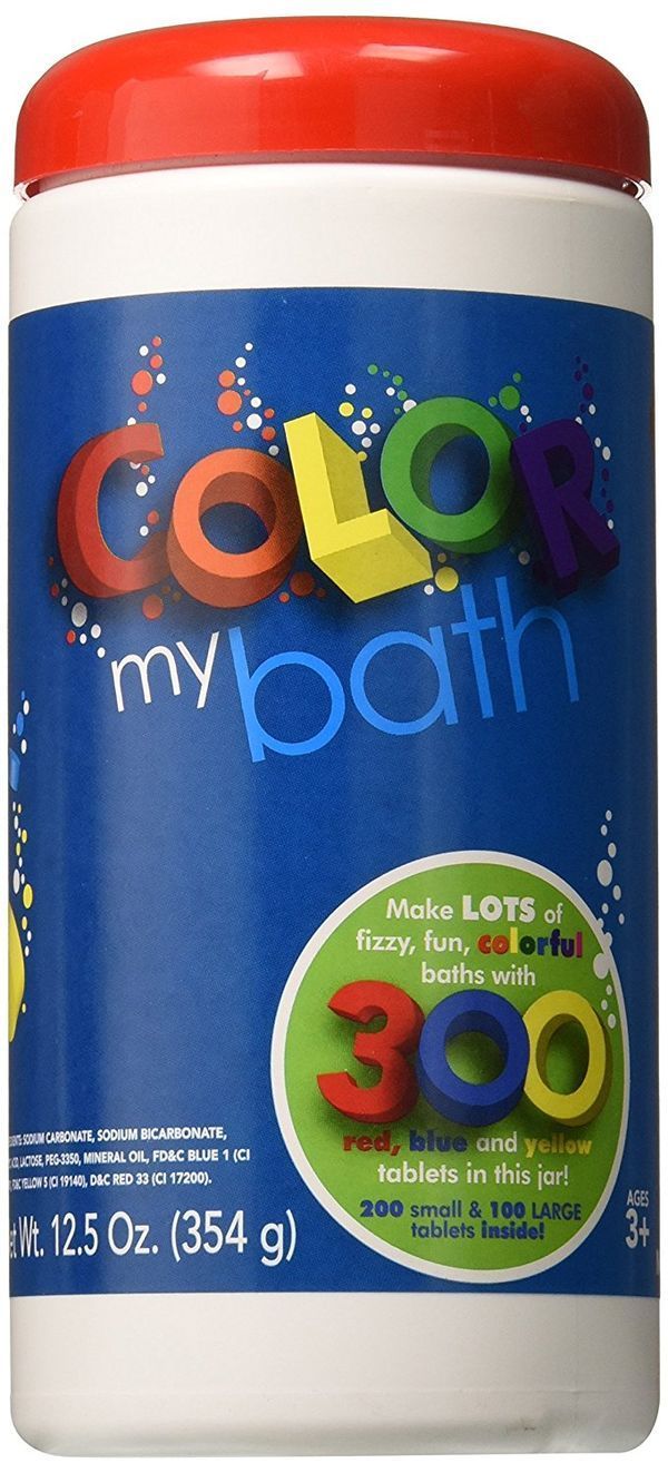 Color My Bath Изменение цвета таблеток для ванны 300шт