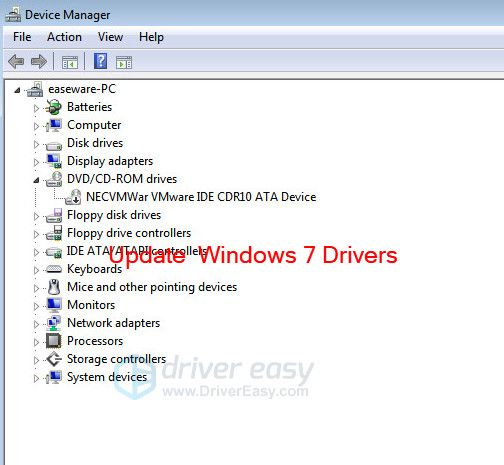 Как обновить драйверы Windows 7