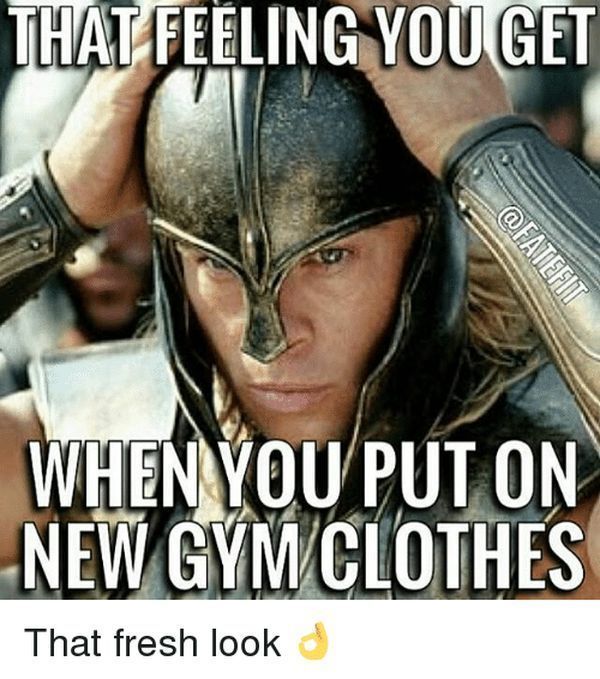 Смешные мемы о разработке в новой одежде Gym 1