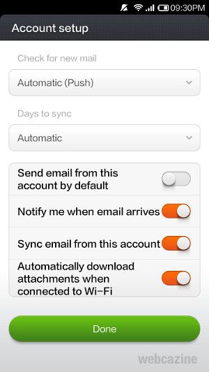 Redmi Hotmail setup_3
