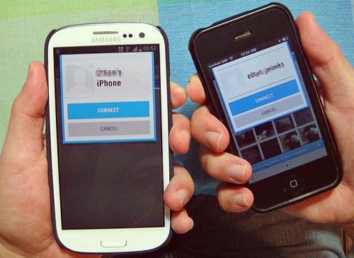 Galaxy s3 и iPhone 3gs