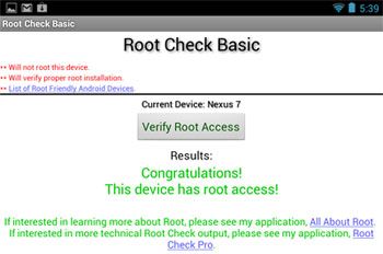 Root Check Basic