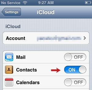 iCloud Contacts Service