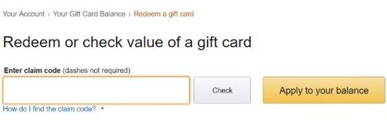 подарочная карта амазон рдим