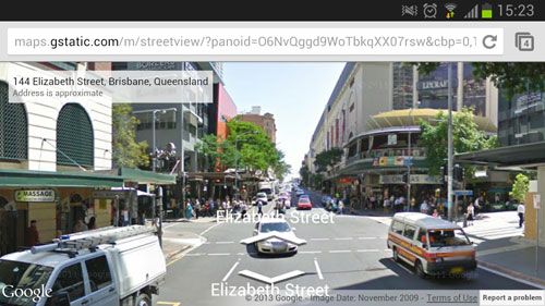 гугл карта улица элизабет