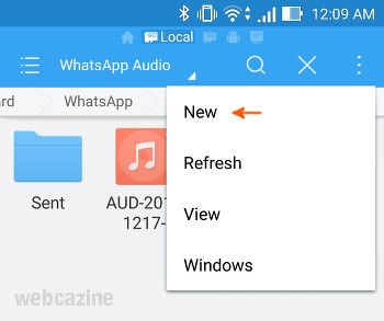 WhatsApp аудио папка_1