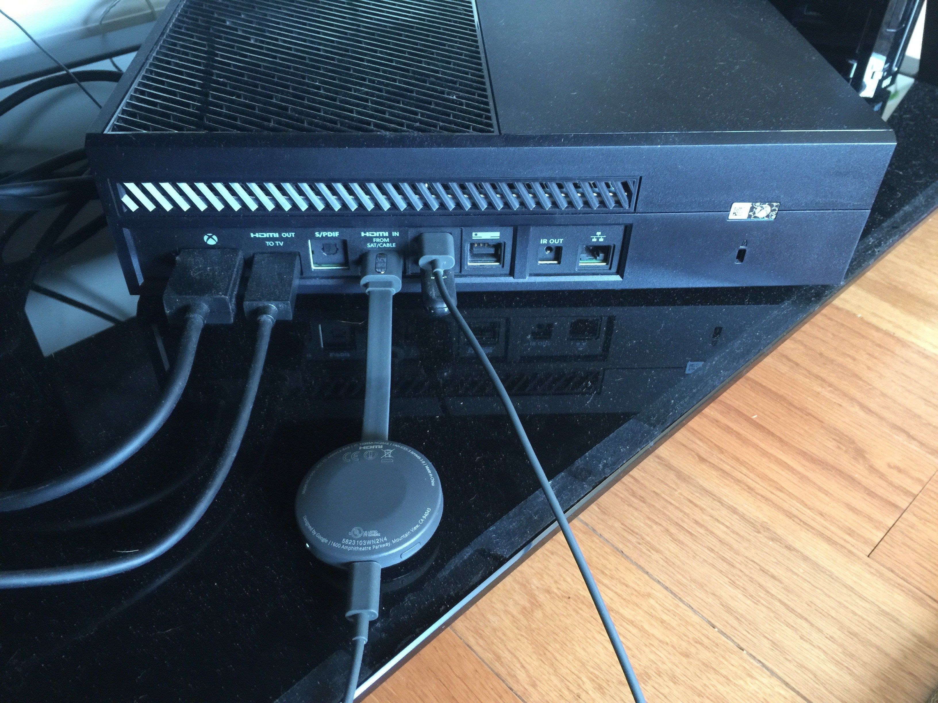 Chromecast использует USB для питания